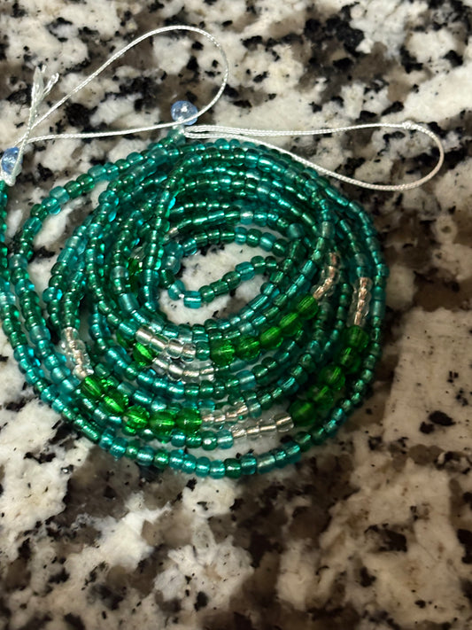 Ocean Water Waist Beads